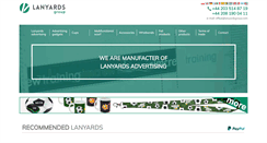 Desktop Screenshot of lanyardsgroup.com